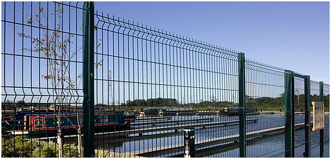 Introduction of welded mesh fence