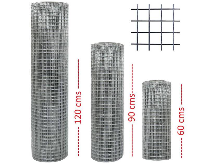 Welded wire mesh fencing
