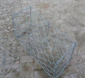 Galvanized gabion protecting mesh