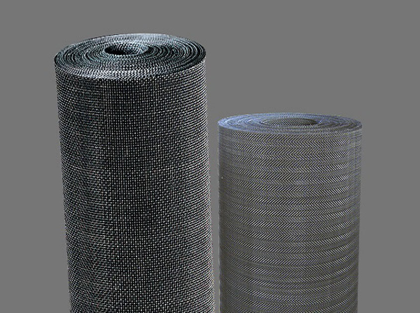 Black Woven Wire Mesh