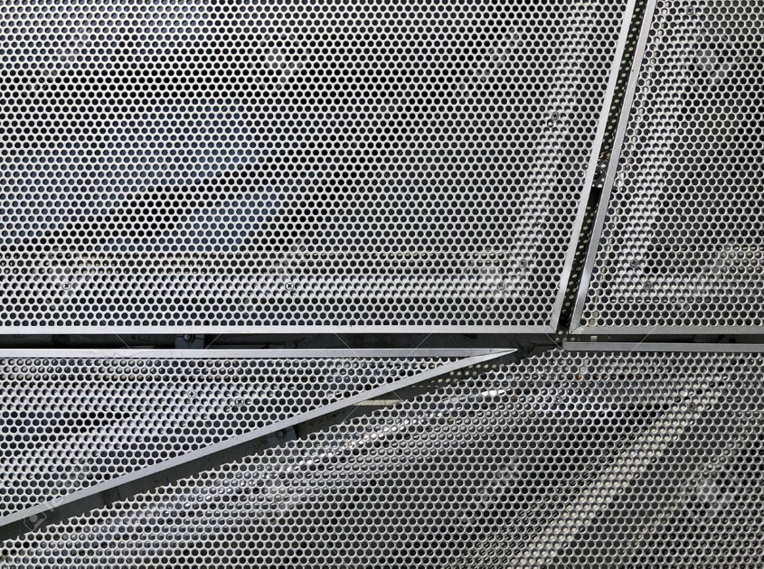 Decorative perforated metal