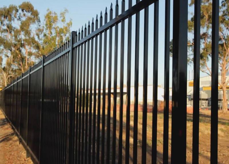 Steel Picket Fence