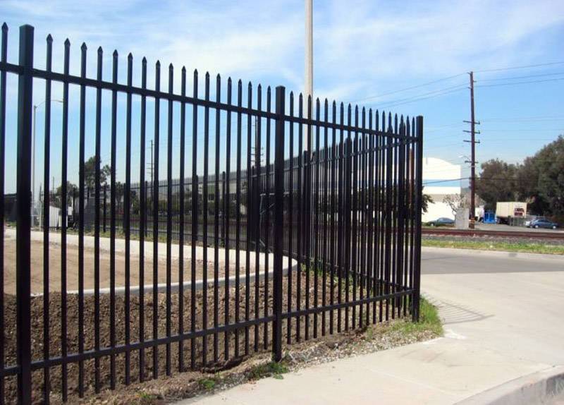 Steel Picket Fence