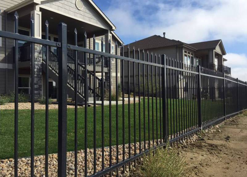 Steel Picket Fence