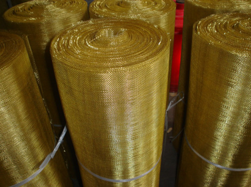 Brass wire mesh