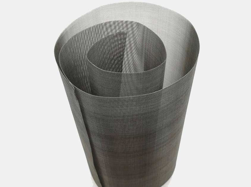 Titanium wire mesh