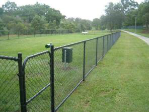 Chain link fence
