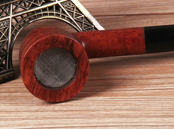 Smoking pipe screen