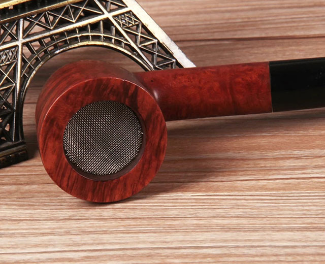 Smoking pipe screen