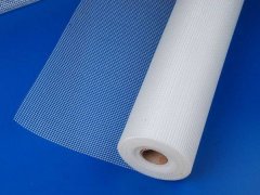 The application of fiberglass mesh