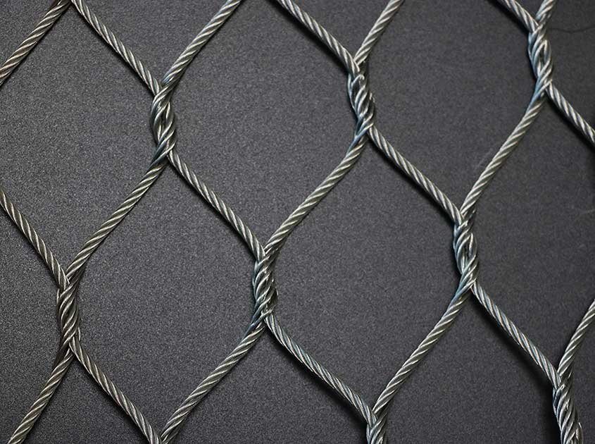 Stainless steel wire rope mesh