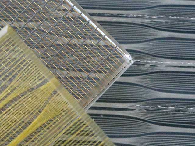Welcome to contact Qunkun for more information of the Laminated Glass Wire Mesh Welcome to contact Qunkun for more information of the Laminated Glass Wire Mesh