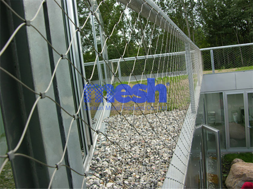 Forging Sustainable Futures: Elevating Architecture with Stainless Steel Wire Rope Mesh
