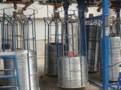 Galvanized wire provides a long