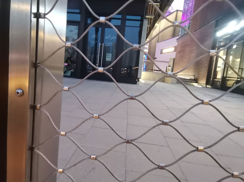Knotted Rope Mesh (Wire Rope Mesh): Flexible, Secure, and Visually Appealing